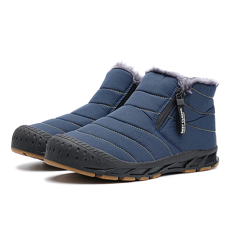 Elara | Stylish Waterproof Fur-Lined Winter Ankle Boots