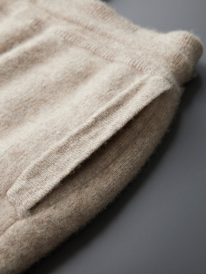 Cordelia | Premium Merino Wool Tracksuit Set Men - Beige