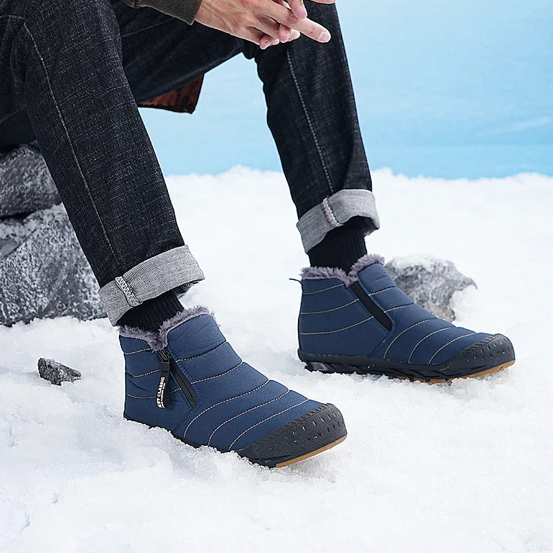 Elara | Stylish Waterproof Fur-Lined Winter Ankle Boots