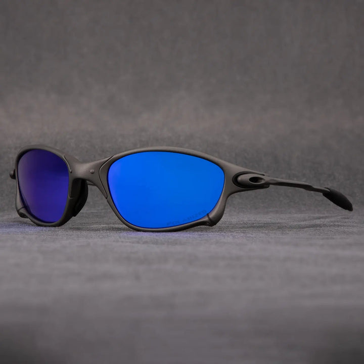 Jericho | Sleek Polarized Sport Sunglasses With Red Mirror Lens
