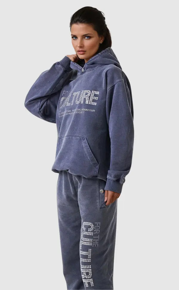 Sabrina | Stylish Oversized Hoodie And Joggers Matching Set