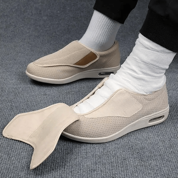 Felicity | Stylish Extra Wide Diabetic Slip-On Shoes With Memory Foam