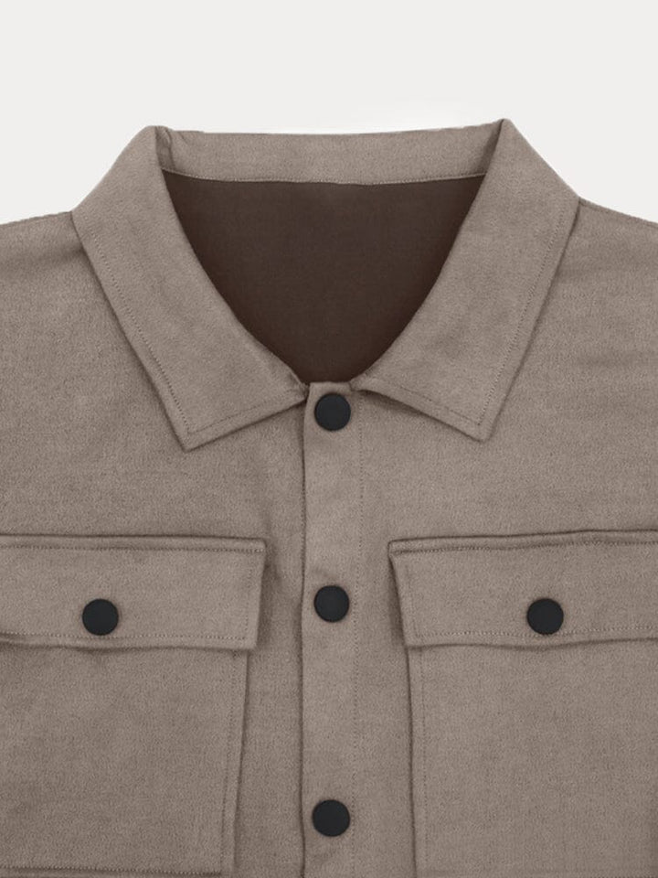 Maddox | Stylish Two-Piece Athleisure Set Men - Button-Up Shirt