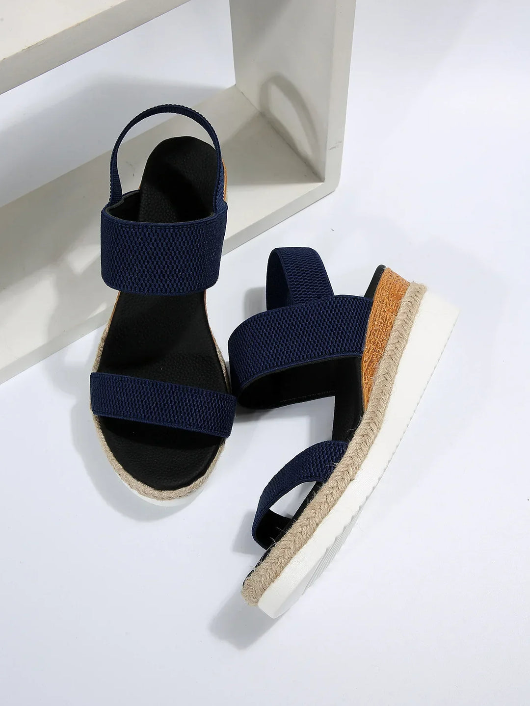 Lily | Stylish Platform Espadrille Slip-On Sandals