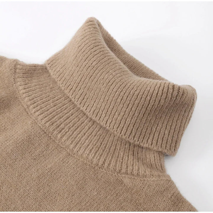 Riley | Cozy Turtleneck Oversized Knit Sweater