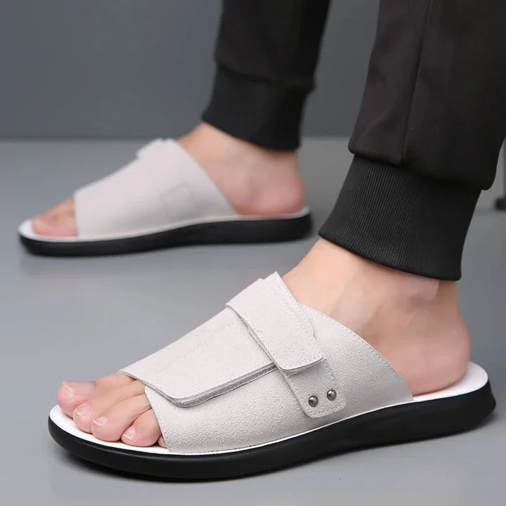 Eliana | Stylish Adjustable Strap Comfort Slides For Men