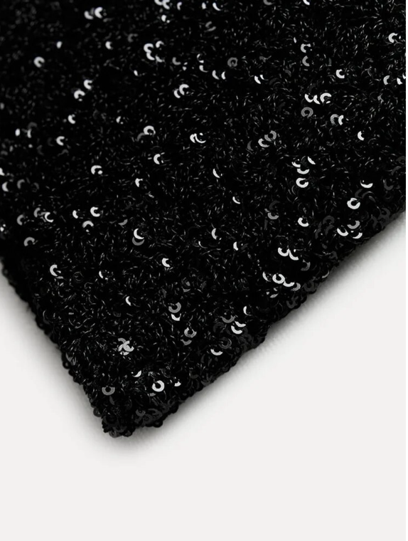Celeste | Elegant Sequin Sleeveless Mini Dress