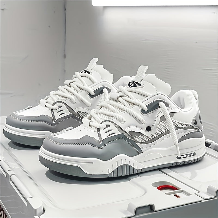 Evy | Stylish Men's Chunky Athletic Sneakers With Platform Sole