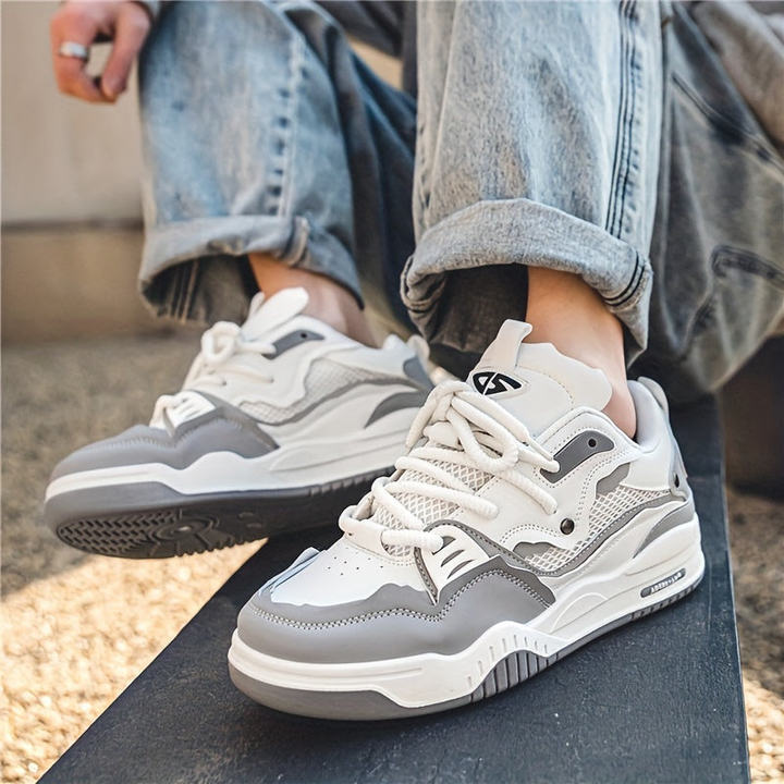 Evy | Stylish Men's Chunky Athletic Sneakers With Platform Sole