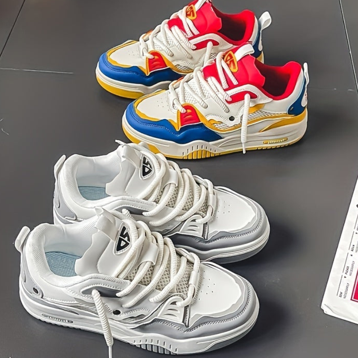 Evy | Stylish Men's Chunky Athletic Sneakers With Platform Sole