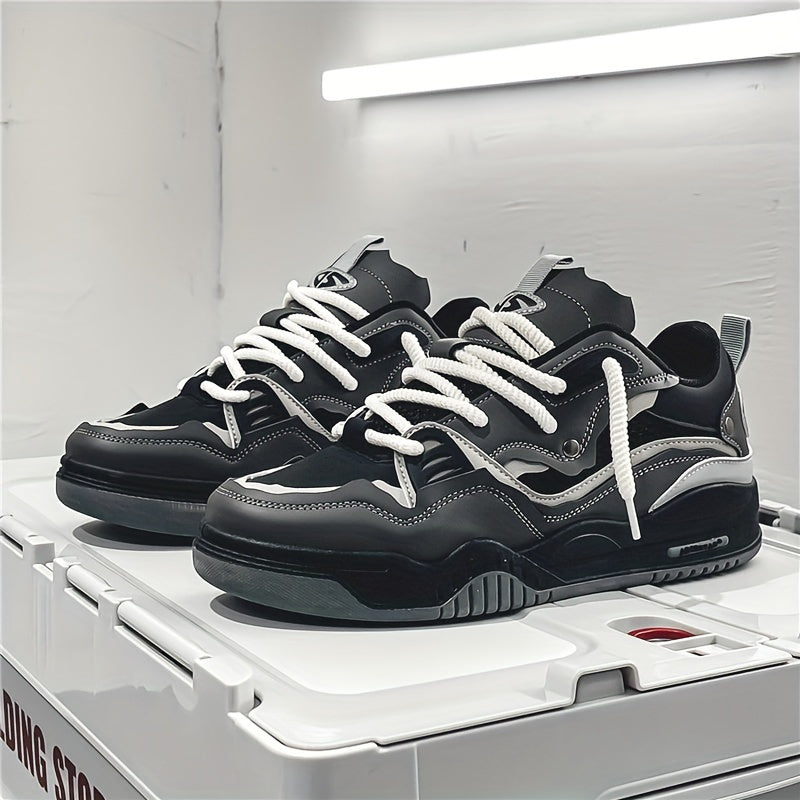 Evy | Stylish Men's Chunky Athletic Sneakers With Platform Sole