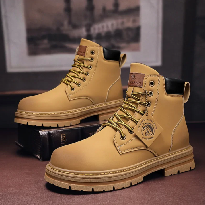 Timber | Stylish Lace-Up Combat Ankle Boots Men
