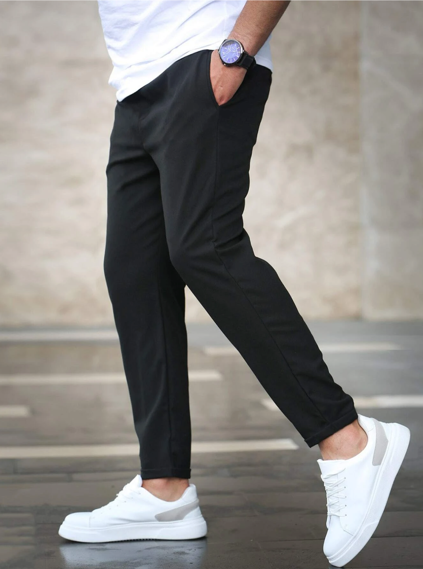 Freya | Stylish Slim Fit Stretch Chinos With Drawstring Waist