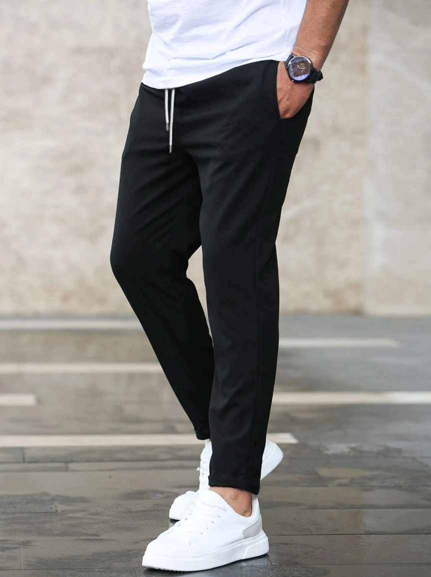 Freya | Stylish Slim Fit Stretch Chinos With Drawstring Waist