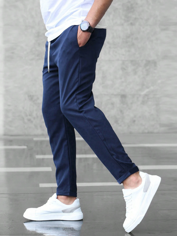 Freya | Stylish Slim Fit Stretch Chinos With Drawstring Waist
