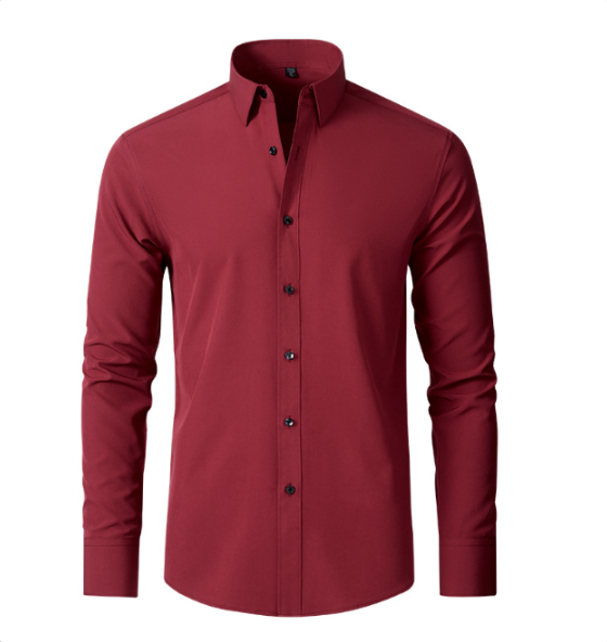 Marcus | Elegant Stretch Comfort Shirt - Wrinkle Free
