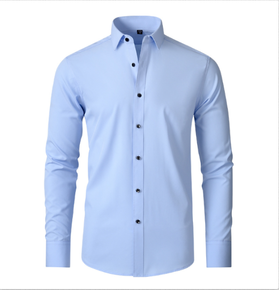 Marcus | Elegant Stretch Comfort Shirt - Wrinkle Free