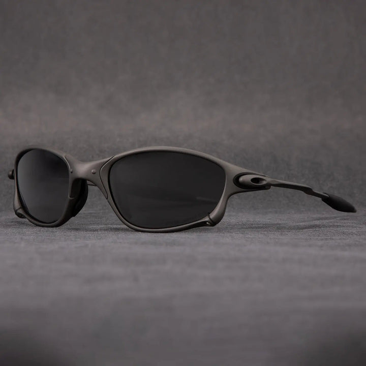 Jericho | Sleek Polarized Sport Sunglasses With Red Mirror Lens