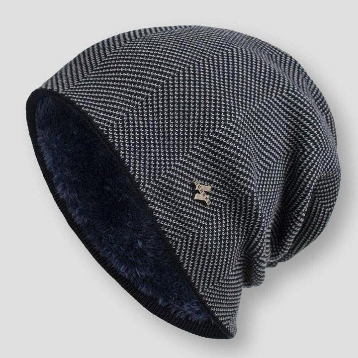 Piper | Stylish Fleece-Lined Slouchy Knit Beanie