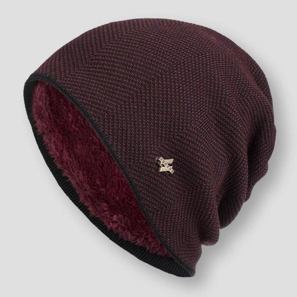 Piper | Stylish Fleece-Lined Slouchy Knit Beanie