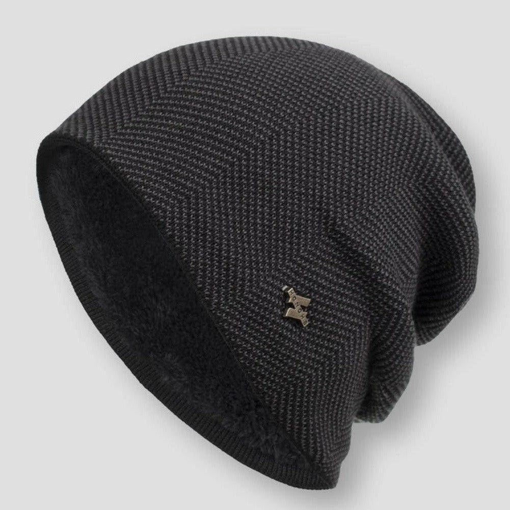 Piper | Stylish Fleece-Lined Slouchy Knit Beanie
