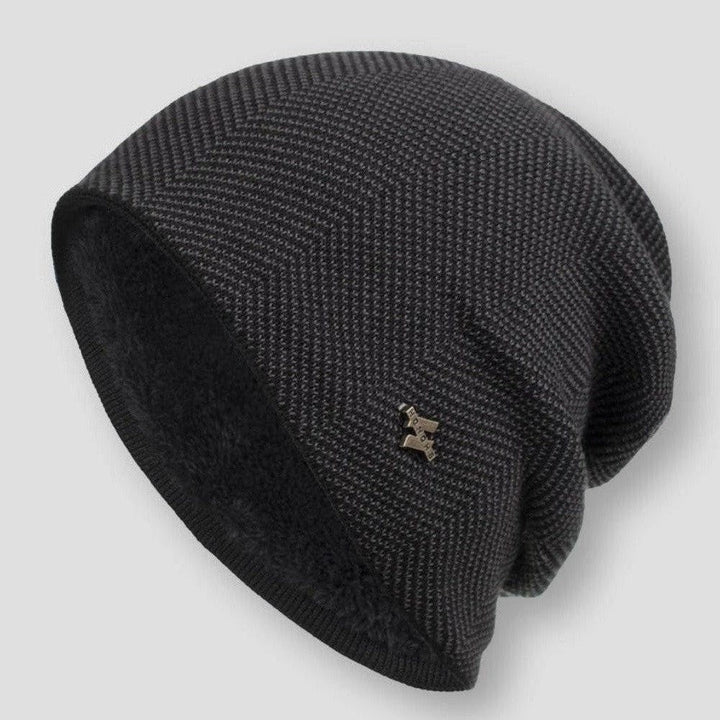 Piper | Stylish Fleece-Lined Slouchy Knit Beanie