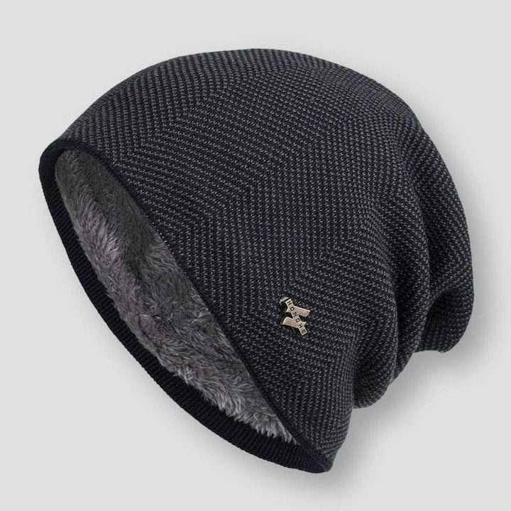 Piper | Stylish Fleece-Lined Slouchy Knit Beanie