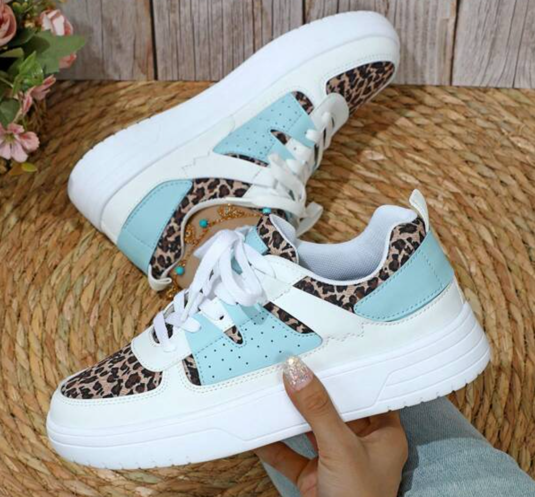 Margot | Stylish Pastel Colorblock Platform Sneakers