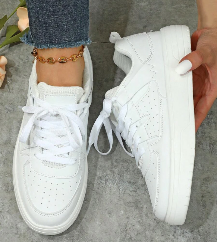 Molly | Stylish Pastel Colorblock Platform Sneakers For Women