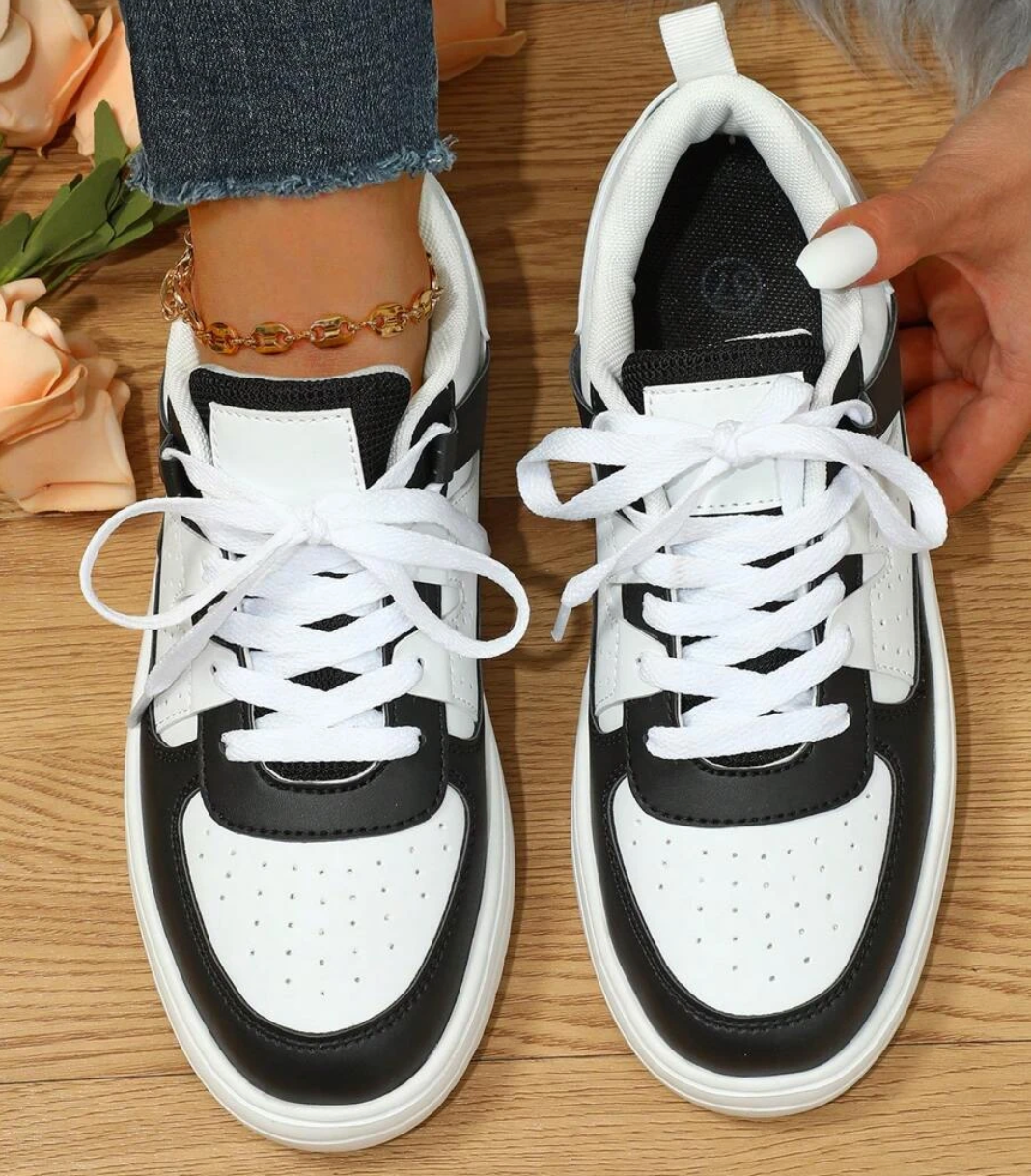 Margot | Stylish Pastel Colorblock Platform Sneakers