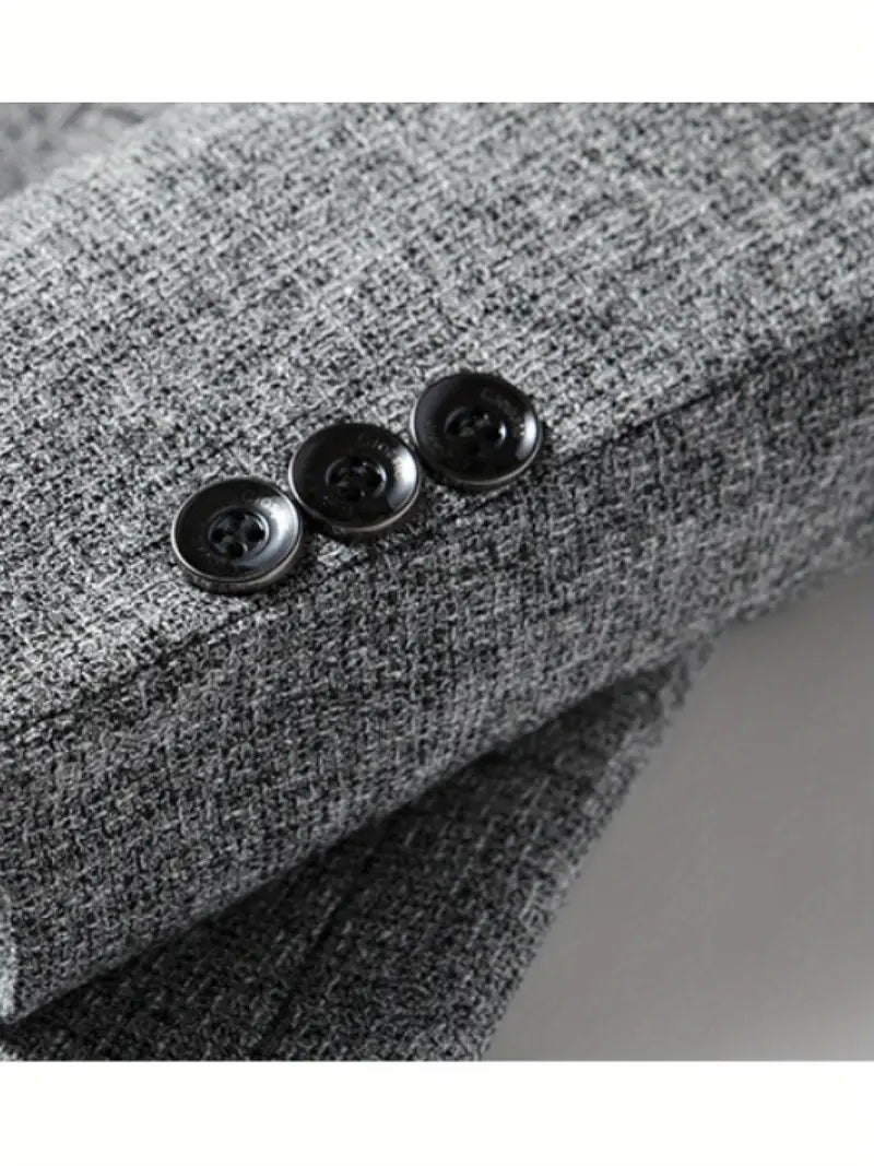 Blake | Elegant Slim Fit Blazer Men - Grey Casual Jacket