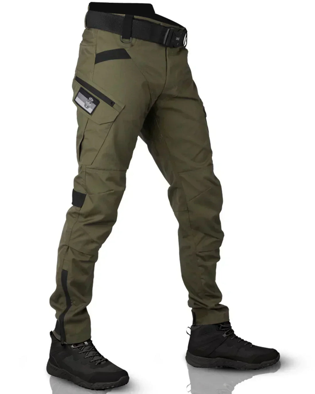 Willow | Tactical Black Cargo Pants With Multiple Pockets