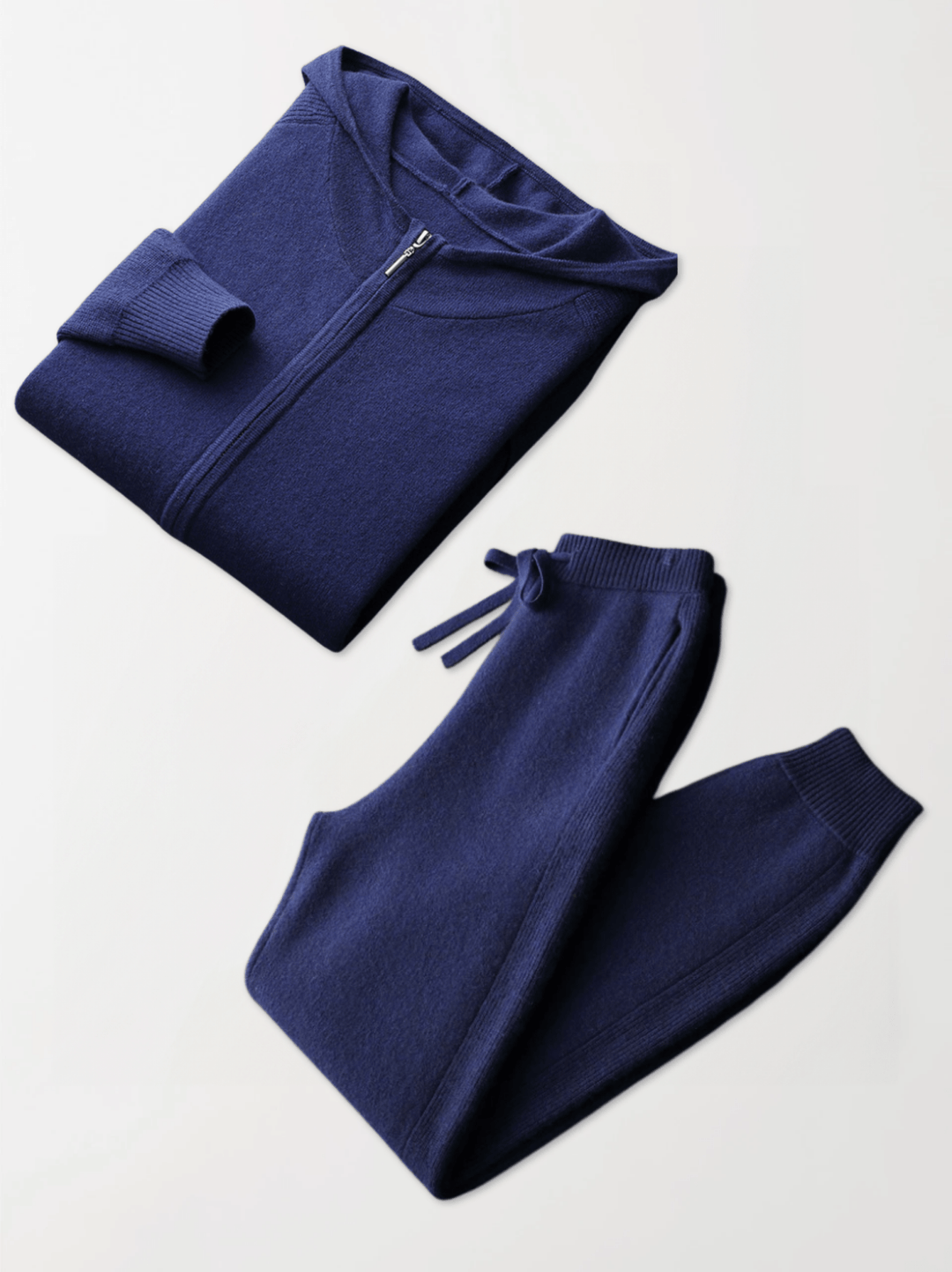 Grace | Elegant Premium Cashmere Tracksuit Set - Hoodie & Joggers