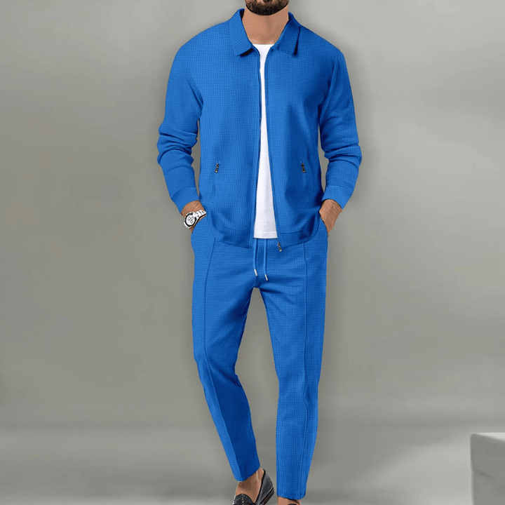 Beckford | Sleek Men's Two-Piece Zip Tracksuit With Smart Casual Design