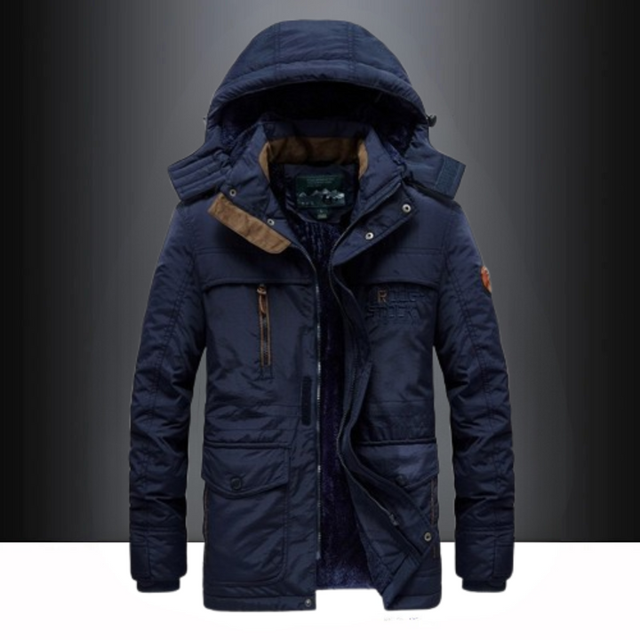 Roderick | Rugged Hooded Winter Parka With Multi-Pocket Design