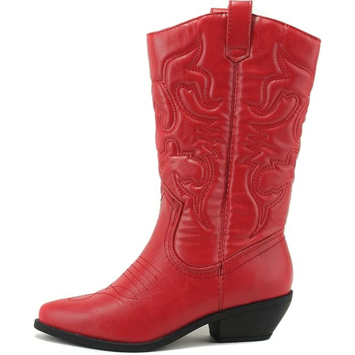 Bethany | Classic Leather Cowboy Boots