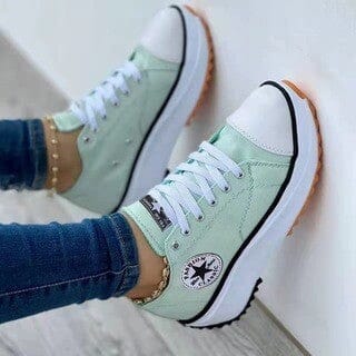 Cora | Chic LED Light-Up Sneakers With Lace-Up Design
