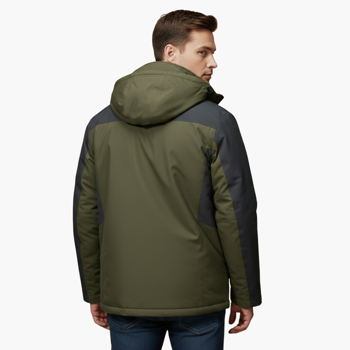 Phoebe | Stylish Men's Fleece Lined Hooded Winter Jacket