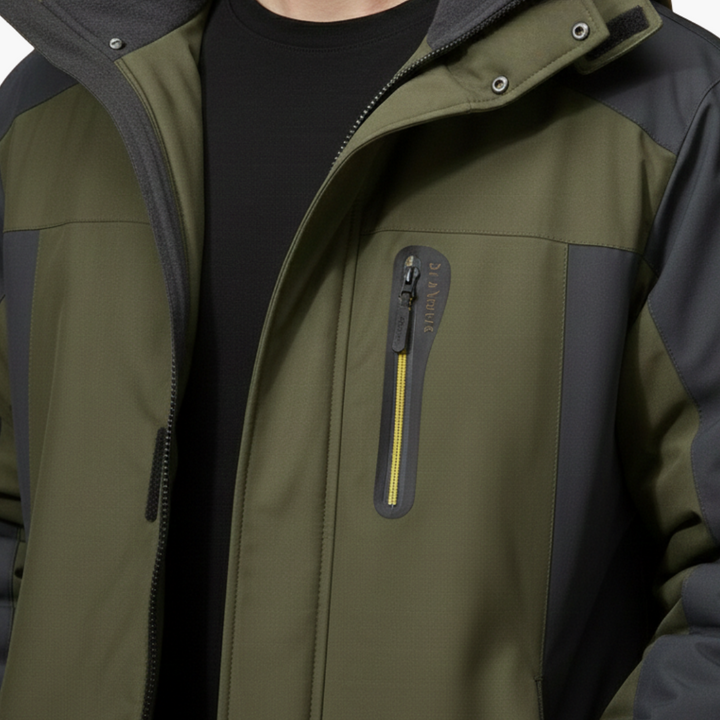 Phoebe | Stylish Men's Fleece Lined Hooded Winter Jacket