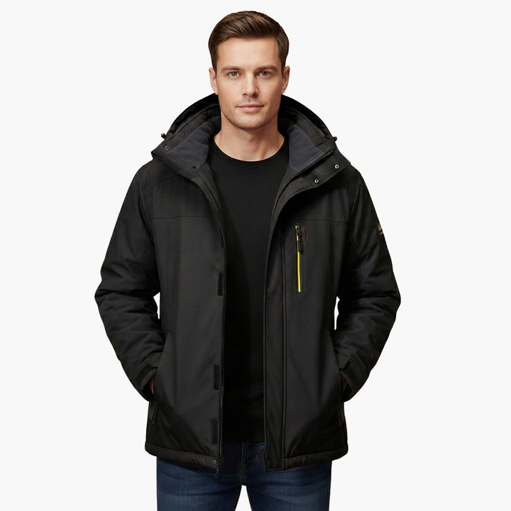 Phoebe | Stylish Men's Fleece Lined Hooded Winter Jacket