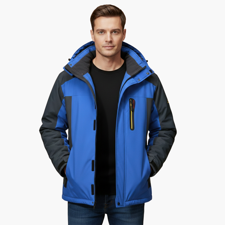 Phoebe | Stylish Men's Fleece Lined Hooded Winter Jacket