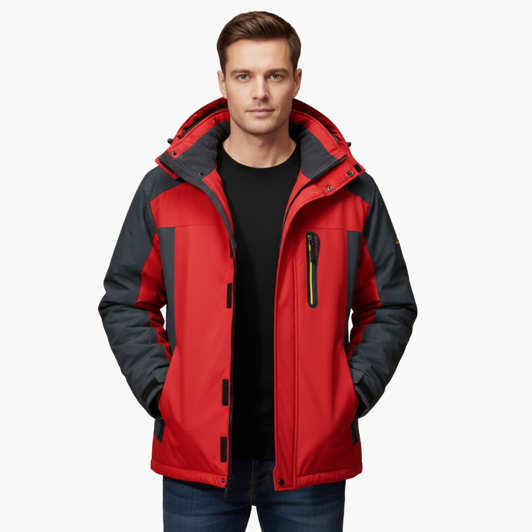 Phoebe | Stylish Men's Fleece Lined Hooded Winter Jacket