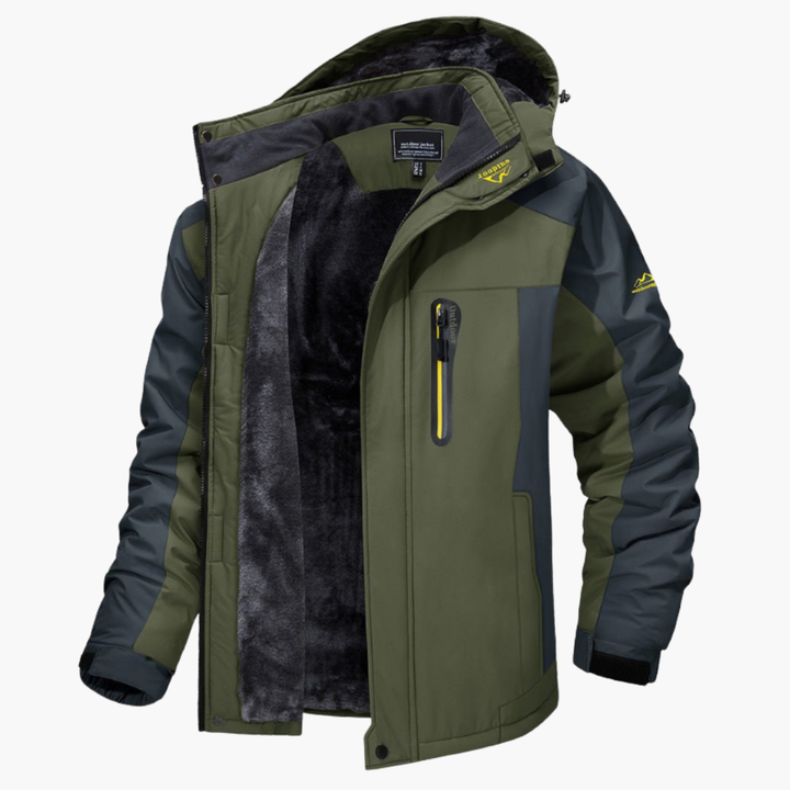 Phoebe | Stylish Men's Fleece Lined Hooded Winter Jacket