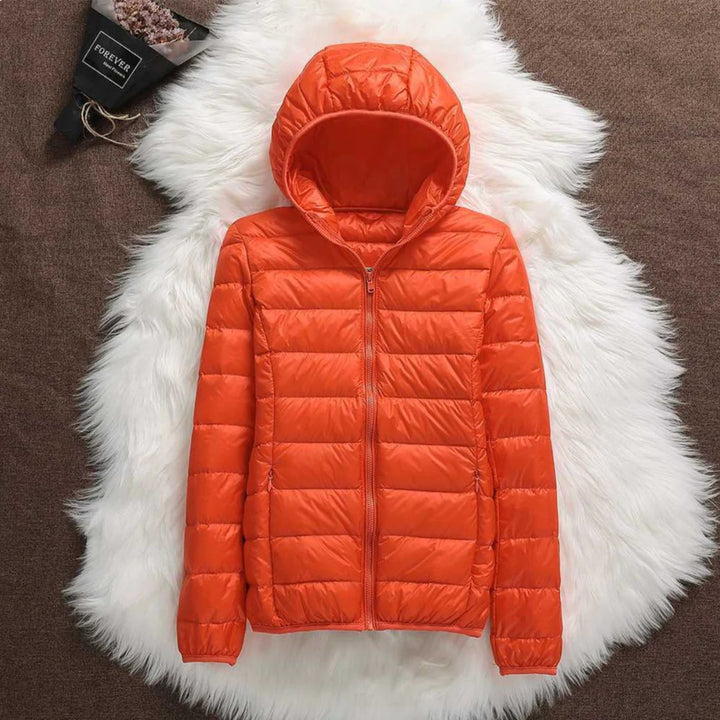 Arleth | Stylish Hooded Puffer Jacket With Quilted Design