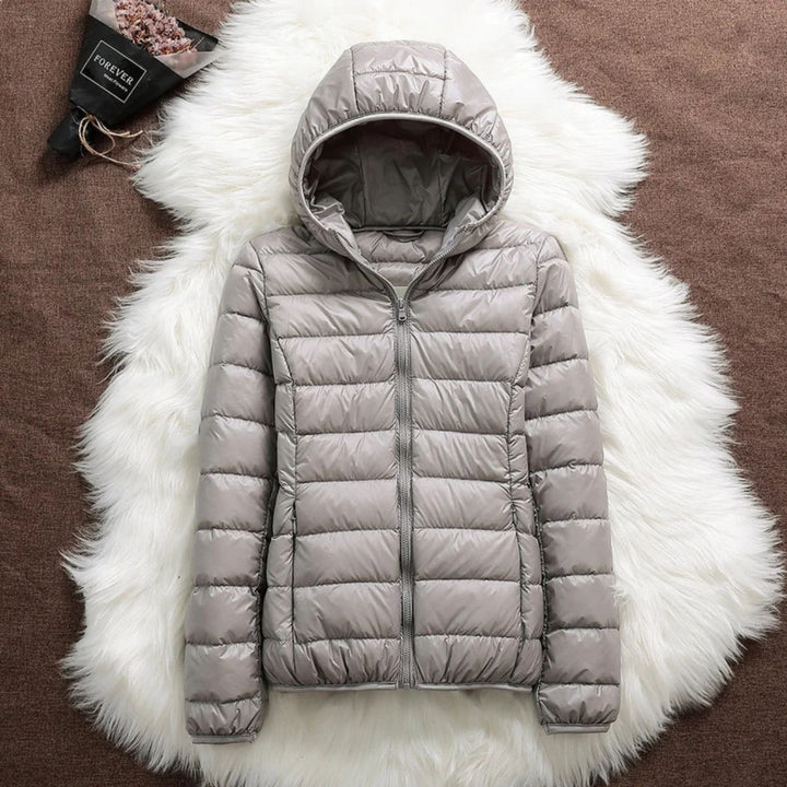 Arleth | Stylish Hooded Puffer Jacket With Quilted Design