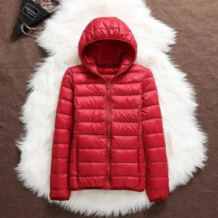 Arleth | Stylish Hooded Puffer Jacket With Quilted Design