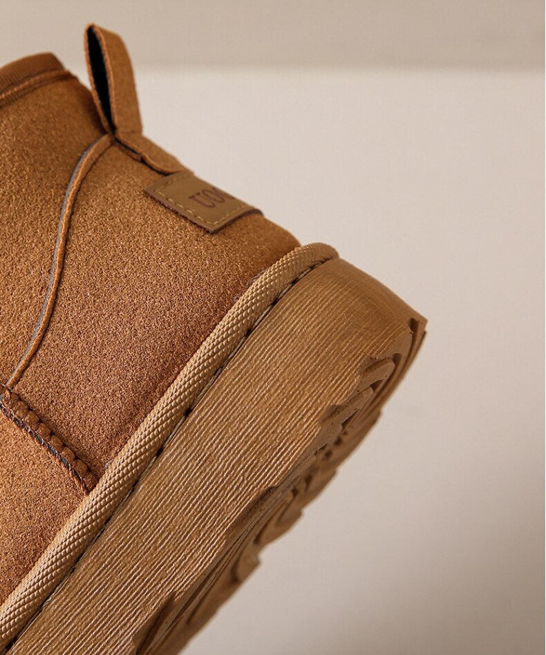 Belle | Stylish Waterproof Ankle Boots With Shearling Lining