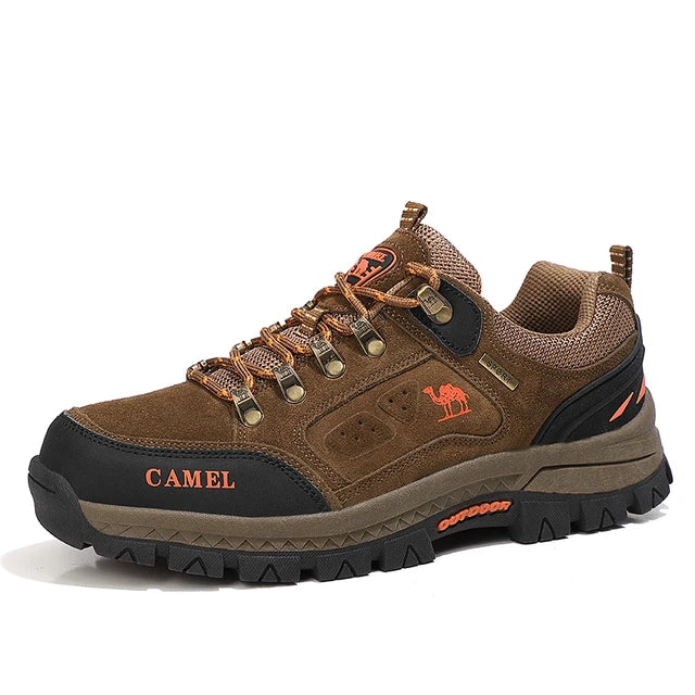 Hazel | Stylish Outdoor Hiking Boots Men's Brown Suede Trail