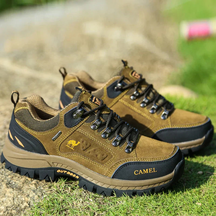Hazel | Stylish Outdoor Hiking Boots Men's Brown Suede Trail