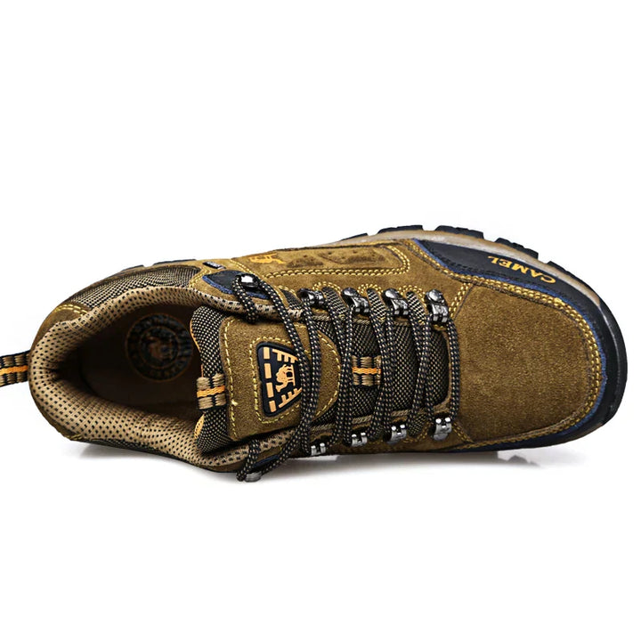 Hazel | Stylish Outdoor Hiking Boots Men's Brown Suede Trail
